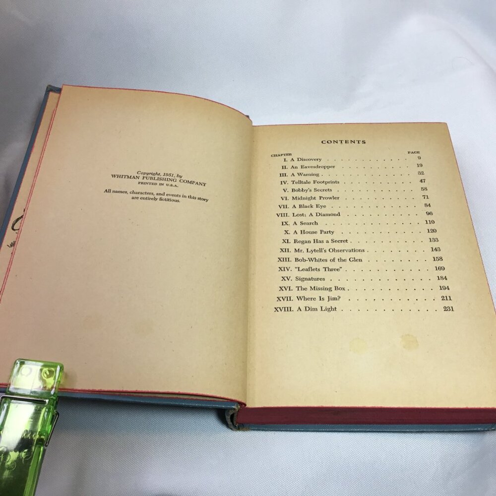 TRIXIE BELDEN and the Gatehouse Mystery by Campbell HC Whitman 1951 GOOD - Picture 7 of 10